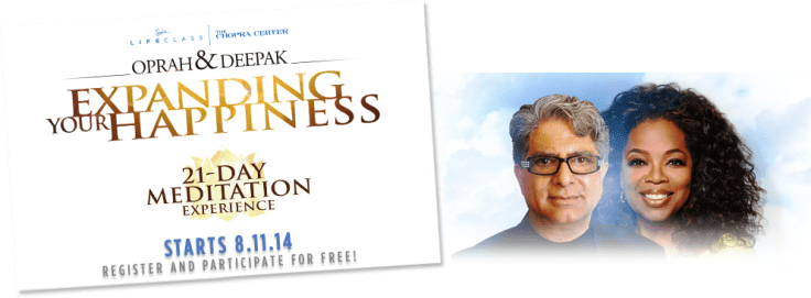 deepak oprah meditation