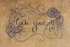 love yourself sign